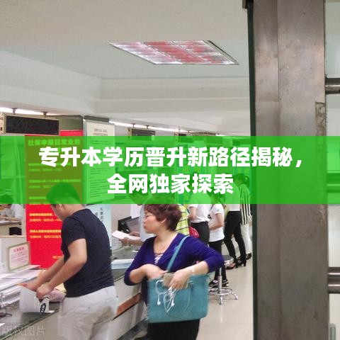 专升本学历晋升新路径揭秘，全网独家探索