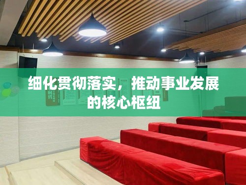 细化贯彻落实，推动事业发展的核心枢纽